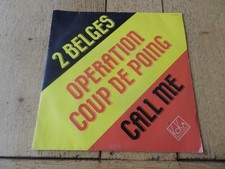 45 tours 2 BELGES opération
