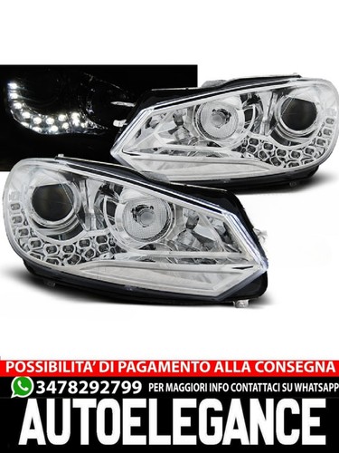 Phares avant true drl chrome - phares,