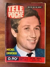 Télé Poche 19/08/1970; Michel Drucker/ Météor/ Geneviève Grad