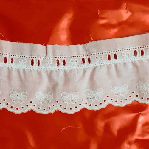 Dentelle san gallo coton - dentelle,