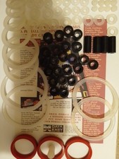 FLIPPER DATA EAST -MAVERIC-KIT ELASTIQUE SILLICONE TRANSPARENT-PINBALL