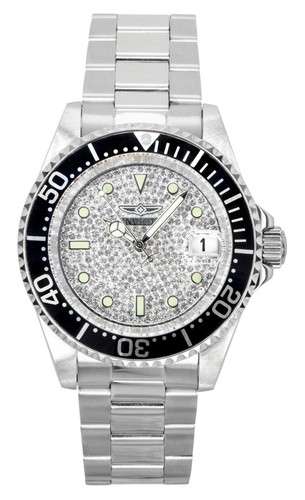 Montre plongée argent - montre,