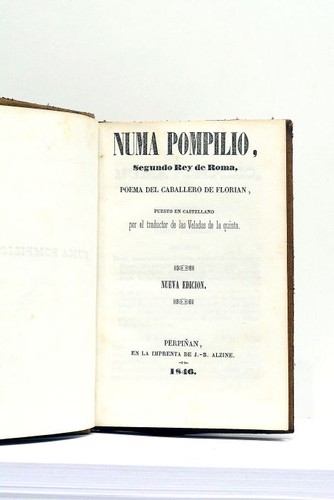 Livre ancien numa pompilio - ancien,