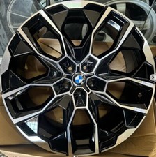 4 jantes en 22 Pouces BMW X5 / X6 M 5x120 Version GLOSS BLACK M 