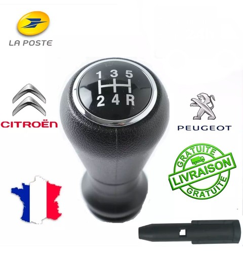 Pommeau vitesse peugeot 106 - pommeau,