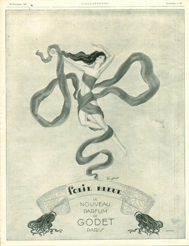 Publicité ancienne parfum - , de