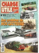 CHARGE UTILE N°93 CAMION