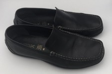 CHAUSSURES Basses MOCASSINS Homme GEOX En Cuir Noir Pointure 45 