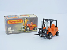 Matchbox Superfast No.15 Chariot Élévateur Hi-Lift NM En Vnm Original K Box 1982