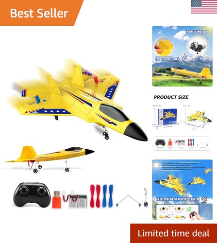 Lightweight yellow fighter - yellow, rc