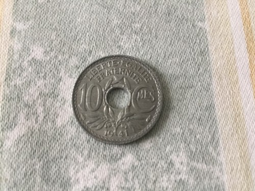 France pièce centimes - 10,