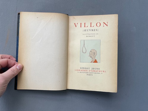 Villon illustrations de - villon,,