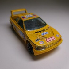 Voiture miniature course rallye Peugeot 405 1/43 BURAGO made in ITALY N6093