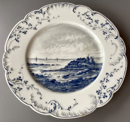 Rare assiette ancienne - , en