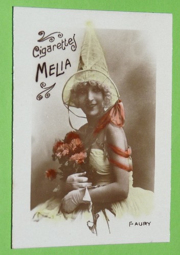 Photo 1910 cigarettes card - photo,