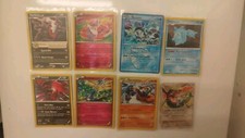 lot de 8 cartes Pokémon