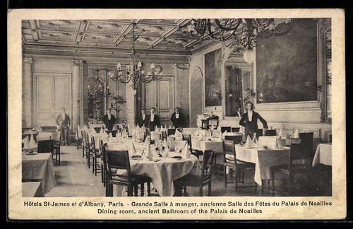 Cpa paris grande salle à - grande,