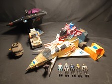 Lot Starcom Mattel Coleco Vaisseaux et Figurines Vintage