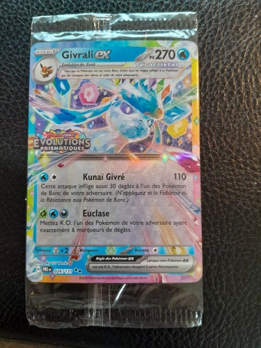 Carte pokémon givrali - carte,