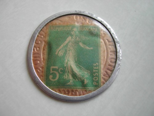Jeton aluminium timbre monnaie - jeton, timbre-monnaie