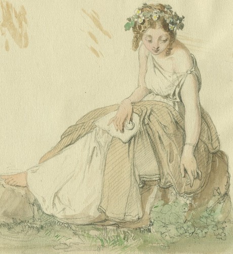 Allegory botany portrait - of,