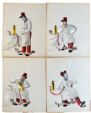 Ancien tableau Pipe Turque