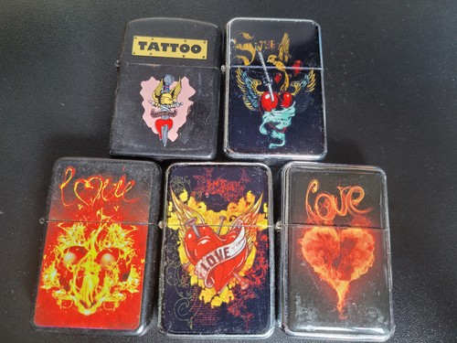 Lot briquets tatoo love - lot,