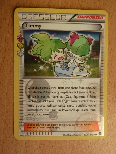 Carte pokémon holo timmy - carte,