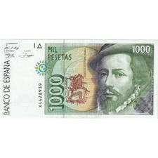 Espagne, 1000 pesetas, 1992-10-12, VZ