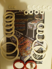 FLIPPER ZACCARIA-ROBOT-KIT ELASTIQUES-PINBALL RUBBER KIT
