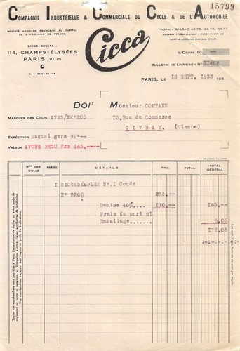 1933 compagnie industrielle - compagnie,
