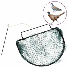Piège à oiseaux vert 20 cm acier  filet pour attraper les oiseaux vidaXL
