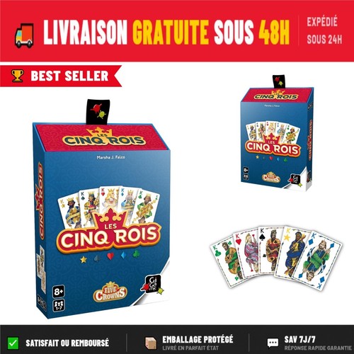 Gigamic les cinq rois - les, jeu