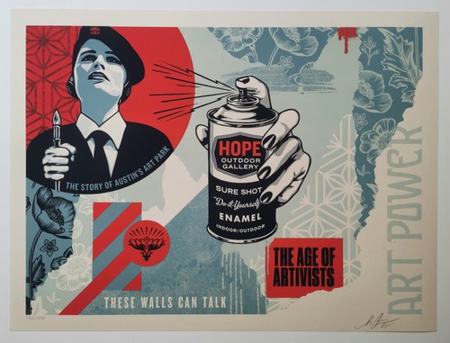 Shepard fairey hope - shepard, –
