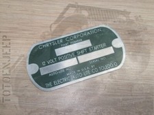 plate plaque plaquette ALU