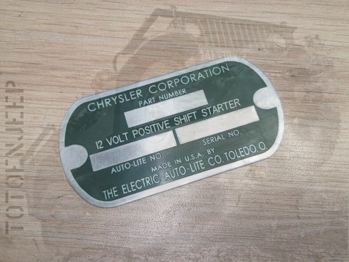 Plate plaque plaquette alu - plate,