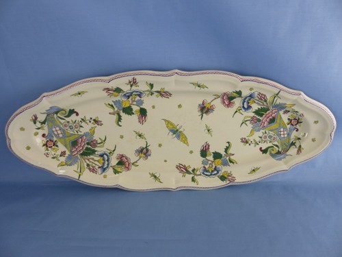 Gien grand plat - grand, à