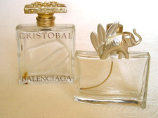 FLACONS ANCIENS VIDES   -   jungle 50ml -  cristobal 100ml 