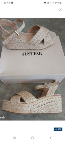 Justfab sandales espadrille - justfab,