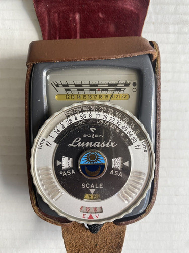 Gossen lunasix light - light, meter