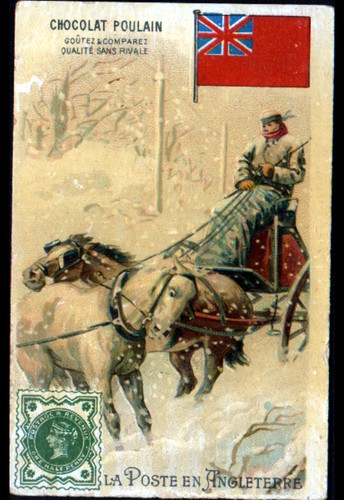 Image chromo chocolat poulain - image,