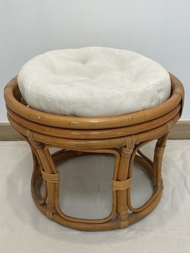 Tabouret repose pieds rond - rond, en