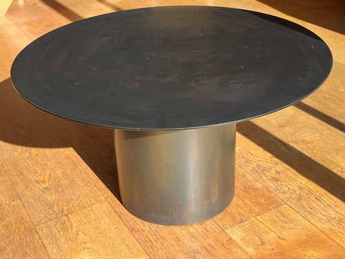 Table basse oxydation acier - table,