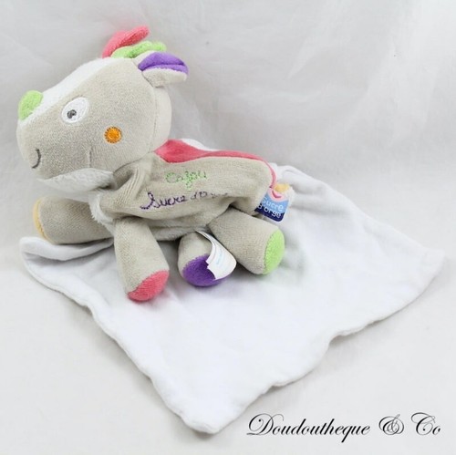 Doudou mouchoir renne sucre - mouchoir,