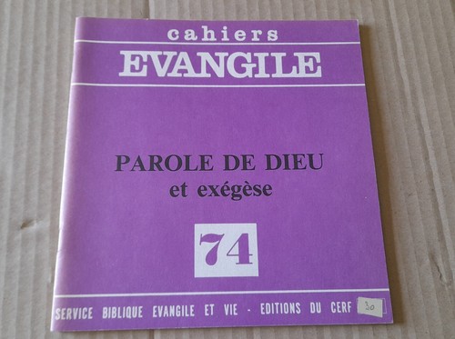 Cahiers évangile - , 74