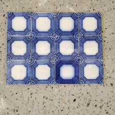 Anciens Carreaux Carrelages Faience De Desvres 11cm Fourmaintraux Hornoy