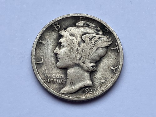 Pièce usa dime 1937 - pièce, d