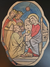 XIXe Dessin Original