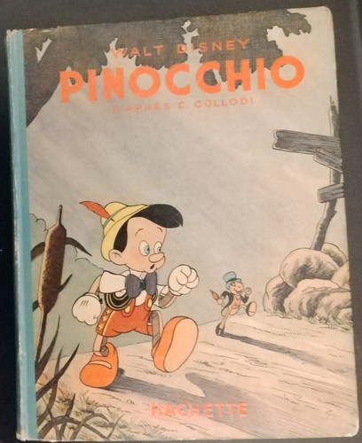 1948 pinocchio walt disney - pinocchio,