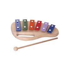 Métallophone Multicolore Avec Poignée - 6 Sons